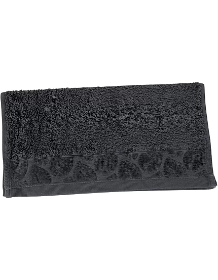 Burak Tekstil Soft Linen Luxury 1 Piece, Bath Towels (30 x 30 cm), 100% Cotton Towels (Silver, 30 * 30 CM)
