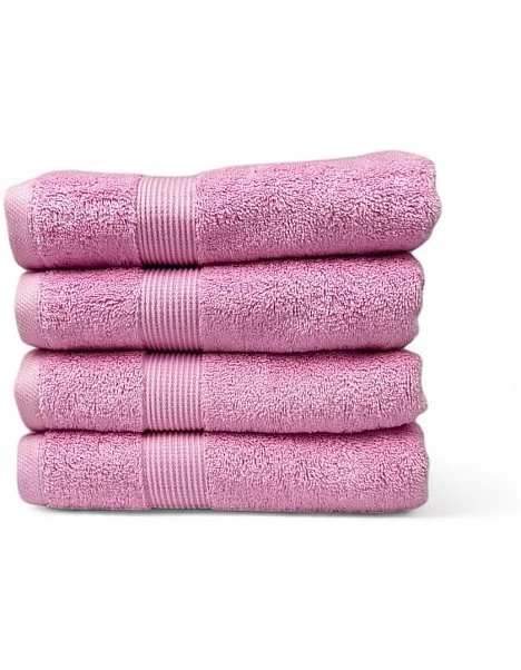 Home of Linen – Move In Bundle (8 Pieces) – 4 Face (33x33 cm), 2 Hand (50x100 cm), 2 Bath (70x140 cm) – 100% Egyptian Cotton – 600 GSM – Baby Blue