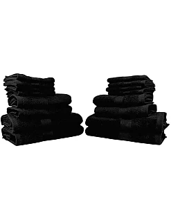 Home of Linen – Move In Bundle (8 Pieces) – 4 Face (33x33 cm), 2 Hand (50x100 cm), 2 Bath (70x140 cm) – 100% Egyptian Cotton – 600 GSM – Baby Blue