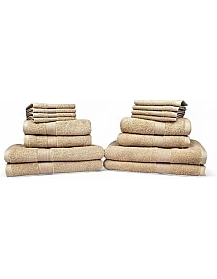 Home of Linen – Move In Bundle (8 Pieces) – 4 Face (33x33 cm), 2 Hand (50x100 cm), 2 Bath (70x140 cm) – 100% Egyptian Cotton – 600 GSM – Baby Blue