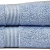 Home of Linen – Move In Bundle (8 Pieces) – 4 Face (33x33 cm), 2 Hand (50x100 cm), 2 Bath (70x140 cm) – 100% Egyptian Cotton – 600 GSM – Baby Blue