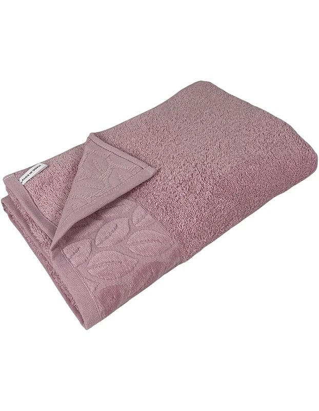 Linen Luxury 1 Piece towel, Bath towel (140x70cm) 100% Cotton, Highly Absorbent Towel (Rose, Bath Towel (140x70 cm))