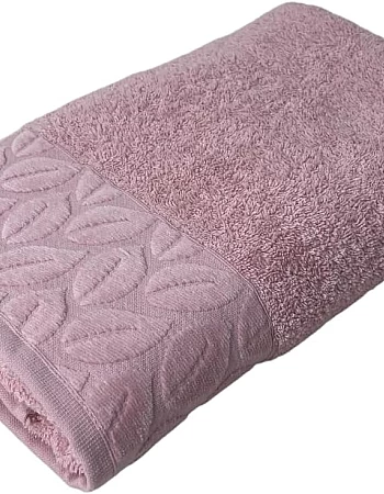 Linen Luxury 1 Piece towel, Bath towel (140x70cm) 100% Cotton, Highly Absorbent Towel (Rose, Bath Towel (140x70 cm))