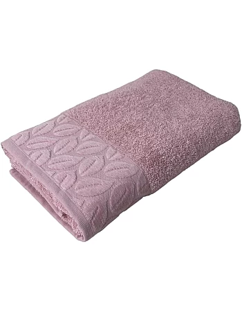 Linen Luxury 1 Piece towel, Bath towel (140x70cm) 100% Cotton, Highly Absorbent Towel (Rose, Bath Towel (140x70 cm))