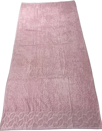 Linen Luxury 1 Piece towel, Bath towel (140x70cm) 100% Cotton, Highly Absorbent Towel (Rose, Bath Towel (140x70 cm))