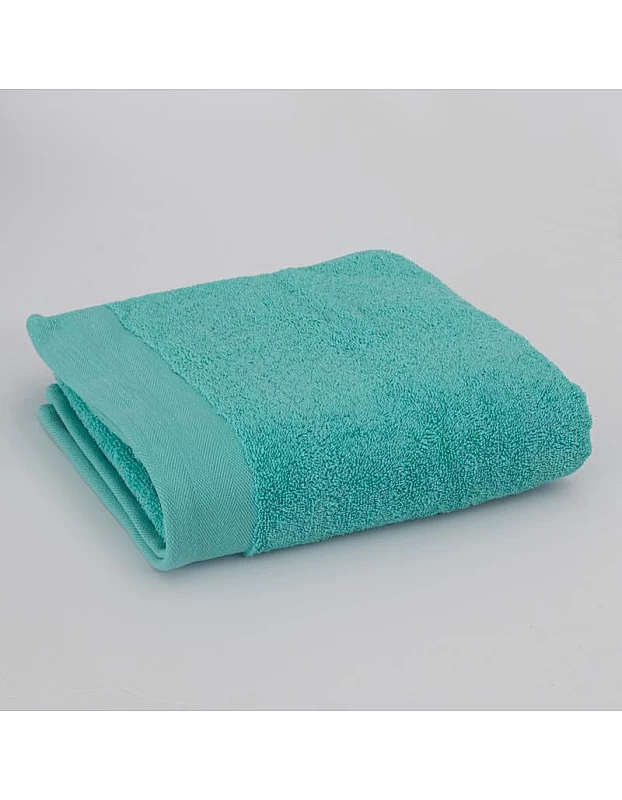 MODA HOME Hotel Bath Towels, 140 X 70 Cm, One Piece, Wide Edges, 100% Egyptian Cotton, 600 Grams Baby Blue