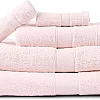 Premium Quality Cotton Bath Towel Set, Pack of 5 Pieces (Different Sizes), Ribbed Design Ultra Soft and Highly Absorbent Towels, Ideal for Hotel, Spa and Everyday Bathroom Use (Off White)