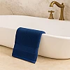 Sol Suave 1 Piece Egyptian Cotton Bath Towel - Ultra Soft & Highly Absorbent, Quick Dry Wash Cloths (Navy Blue, Bath Towel (140 x 70 cm))