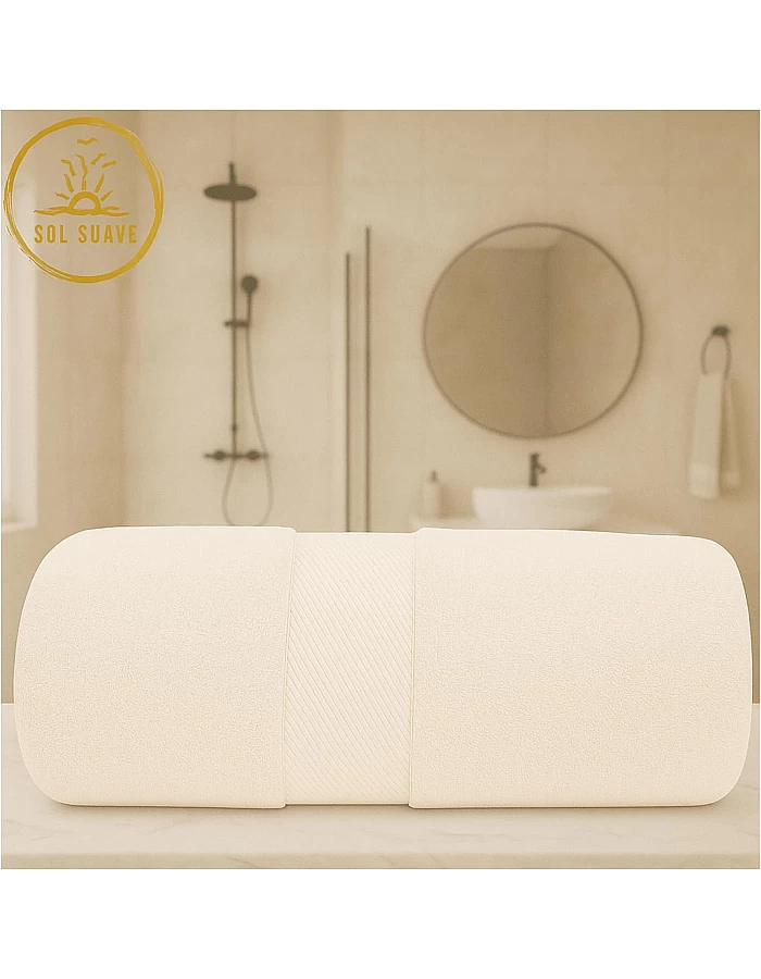 Sol Suave 1 Piece Egyptian Cotton Bath Towel - Ultra Soft & Highly Absorbent, Quick Dry Wash Cloths (Off-white, Bath Towel (140 x 70 cm))