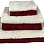 Sol Suave 6 Pieces Bath Towel Set, 100% Cotton, Hotel Quality Towels, 2 Bath Towels 70 * 140 cm, 2 Hand Towels 50 * 100 cm, 2 Washcloths 30 * 30 cm (Barn-red/Off-White)