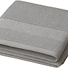 White Classic Cotton Towel, 100% Cotton, 1 Piece Face towel (Gray, Face Towel (30x30 cm))