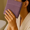 White Classic Cotton Towel, 100% Cotton, 1 Piece Face towel (Purple, Face Towel (30x30 cm))