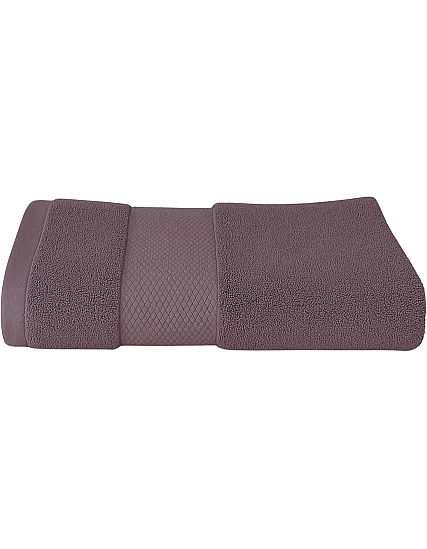 White Classic Cotton Towel, 100% Cotton, 1 Piece Face towel (Purple, Face Towel (30x30 cm))