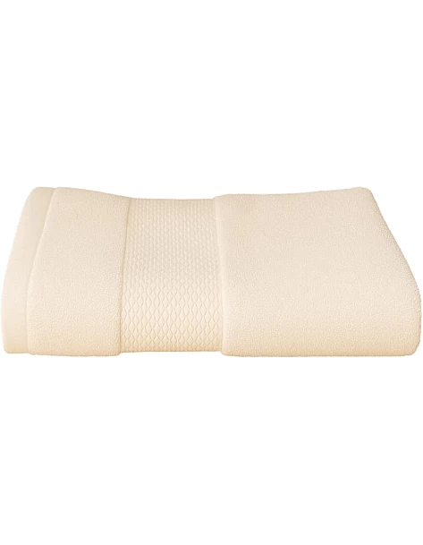 White Classic Cotton Towel, 100% Cotton, 1 Piece Hand Towel (Cashmere, Face Towel (30x30 cm))