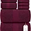 White Classic Luxury Bath Towel Set of 8 Pieces - 100% Turkish Cotton Highly Absorbent Towels for Bathroom, 2 Luxury Bath Towels 700GSM, 2 Hand Towels, 4 Washcloths, Wine Red