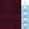 White Classic Luxury Washcloths for Bathroom-Hotel-Spa-Kitchen-Set - Circlet Egyptian Cotton - Highly Absorbent Hotel Quality Face Towels - Bulk Set of 12-13x13 Inch (Wine Red)