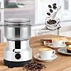 Multifunctional Electric Coffee Grinder with 4 Stainless Steel Blades Designed to Grind Coffee Beans, Spices, Flaxseed and More Efficiently with Powerful 150W Motor