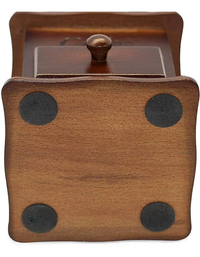 4BIG.fun Coffee Grinder Retro Manual Coffee Bean Grinder Mill Machine Coffee Wood Hand Coffee Grinder Coffee