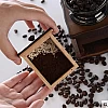 Liseng Manual Coffee Grinder Wooden Vintage Coffee Beans Spice Grinder Portable Hand Crank Coffeemaker Hand Grinder Machine, Office, Travel