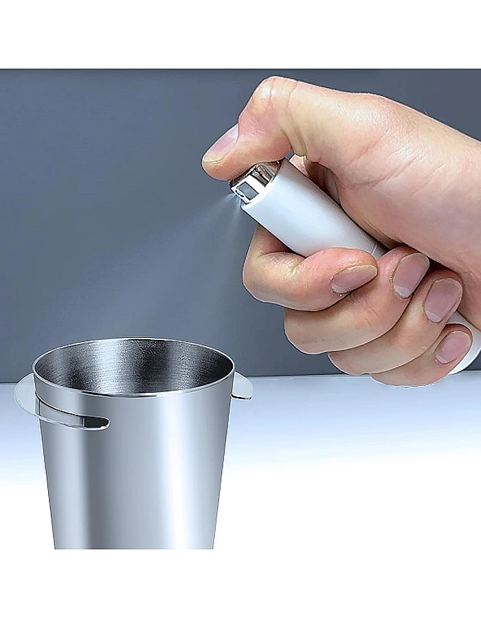 NEOUZA Espresso Dosing Cup Coffee Powder Feeder Part for Coffee Machine Grinder (58mm Black Spray)