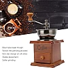 Natudeco Manual coffee grinder, manual coffee grinder in vintage style. Classic coffee grinder. for French drip coffee printing