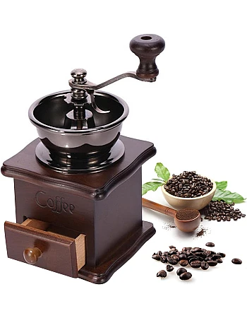 OTAIVE Manual Coffee Grinder Adjustable Coarseness Coffee Mill Grinder,Manual Coffee Bean Grinder,Coffee Bean Grinder Vintage Portable Handheld Coffee Grinder forHome,Office,Travelling