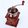 jyibinee 17ml Coffee Grinder Durable Easy to Operate Classical Manual Hand-crank Wooden Bean Machine for Home Coffee Bean Mill