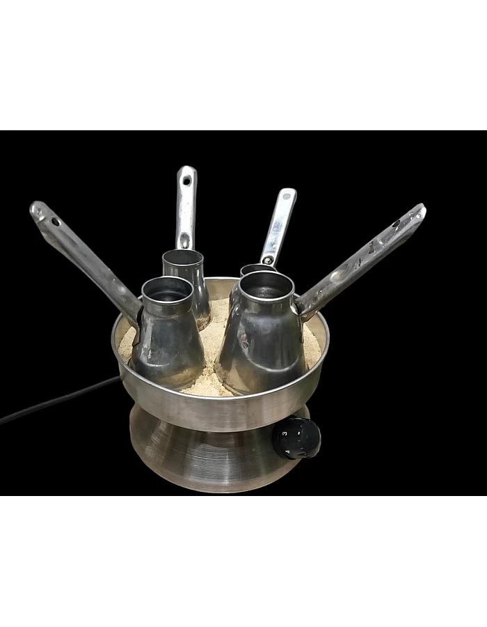 رمالة لصنع القهوة التركية