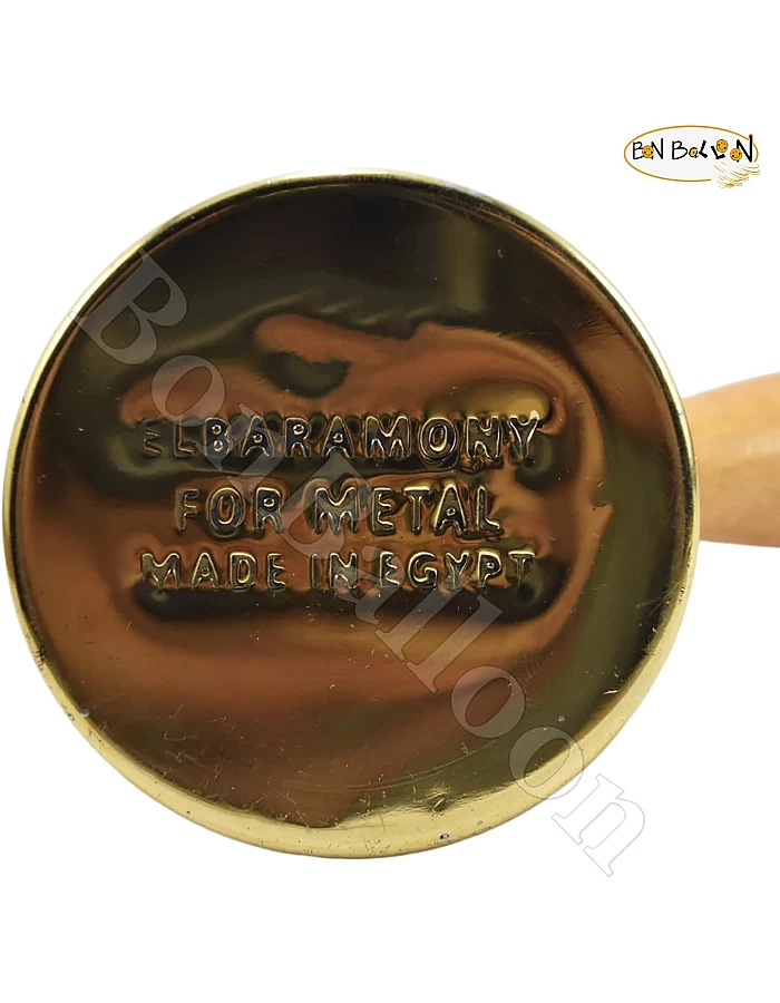 1 Brass Copper Pot Ibrik Briki Turkish Greek Coffee Maker Jazva Cezve Jezve Turka Ararat Arabic Arabian Arabic With Wooden Handle Hand Hammered Handmade Egypt Egyptian Decanter Size No2 (2.70oz/80ml)