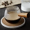 Coffee Pot Thermal Glass Direct Fire Cup Milk Cup with Small Handle, Concentrated Latte, Espresso Coffee Measuring Cup, Small Milk Jug, Milk Jug (Shape 5)