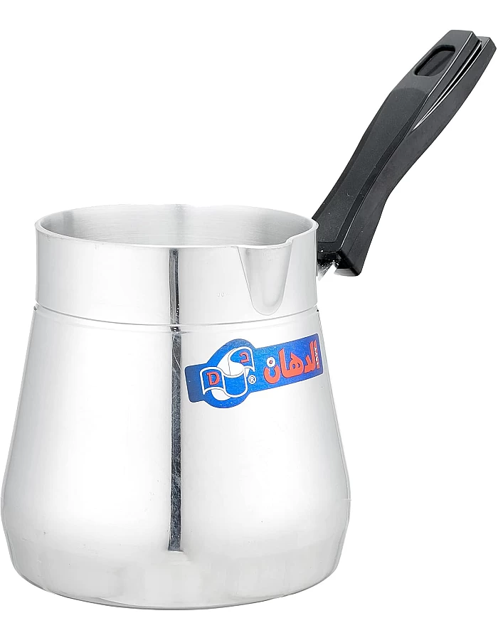 El Dahan Coffee Pot with Bakelite Handle - 4 centimeters - Silver