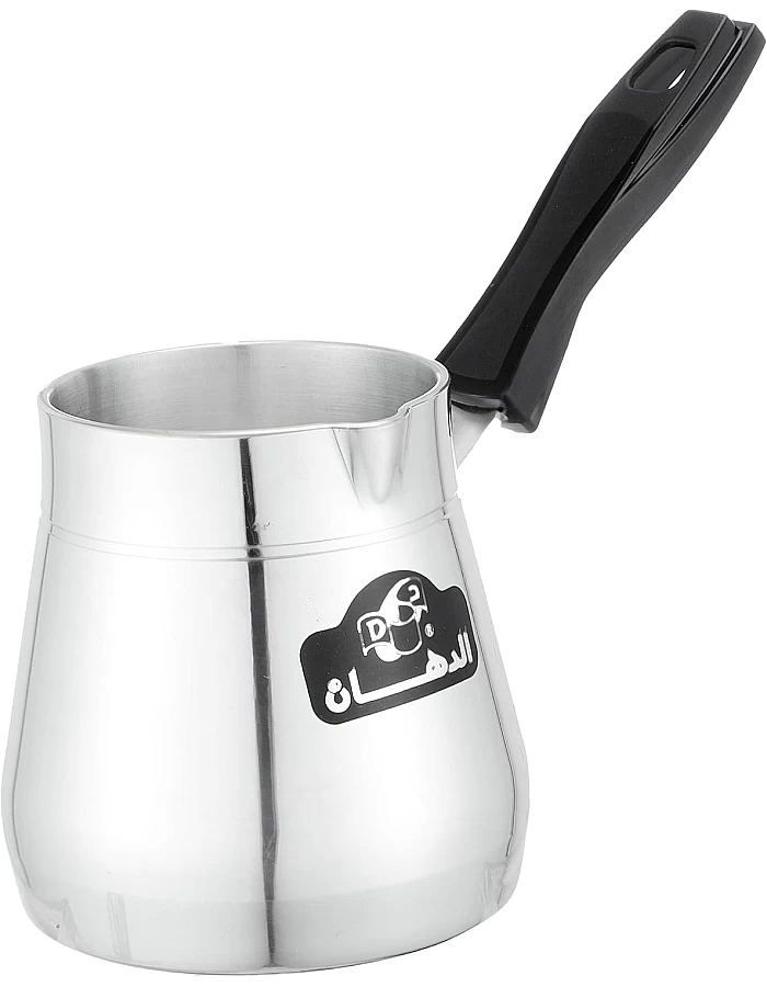 El Dahan Coffee Pot with Bakelite Handle - 4 centimeters - Silver