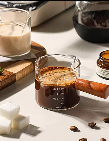 Generic Graduated Glass Coffee Pot, Heat Resistant,