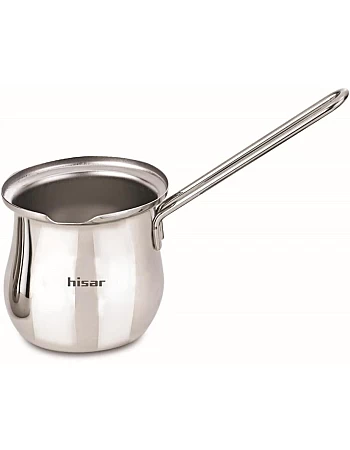 Hisar mercury 18/10 stainless steel coffee pot for 4 persons - silver