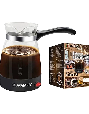 JMK9011, Electric Coffee Pot 0.5-Ltr - 800W - Stay Healthy