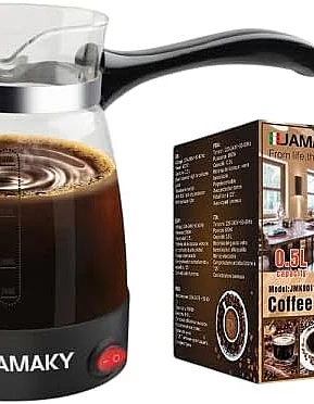 JMK9011, Electric Coffee Pot 0.5-Ltr - 800W - Stay Healthy