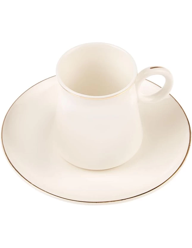 Karaca Wing 6 Person Coffee Cup Set 80 ml