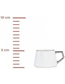 Karaca Zeher Set Of 6 Coffee Cups 90 Ml