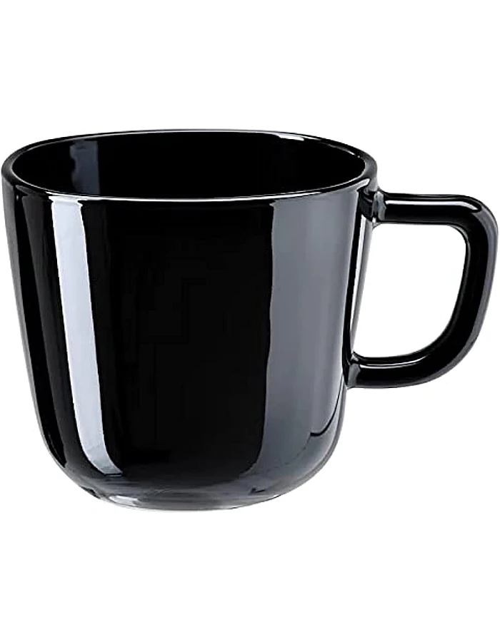 IKEA Classic Stoneware Mug, Black 37 cl (13 oz) - Sold by STOCKLAND
