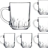 Luminarc Roc Mug 6-Pieces Set, 250 ml Capacity