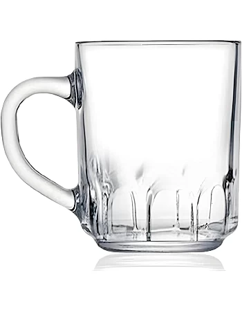 Luminarc Roc Mug 6-Pieces Set, 250 ml Capacity