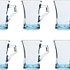 Pasabahce Azur Glass Mug For Home Uses, Restaurants & Hotels, 120ml - Turqouise