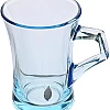 Pasabahce Azur Glass Mug For Home Uses, Restaurants & Hotels, 120ml - Turqouise