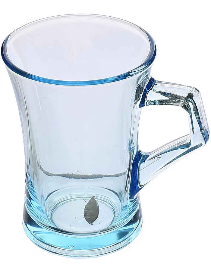 Pasabahce Azur Glass Mug For Home Uses, Restaurants & Hotels, 120ml - Turqouise