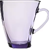Pasabahce Penguen Glass Mug - Purple, 295 ml - Set of 6