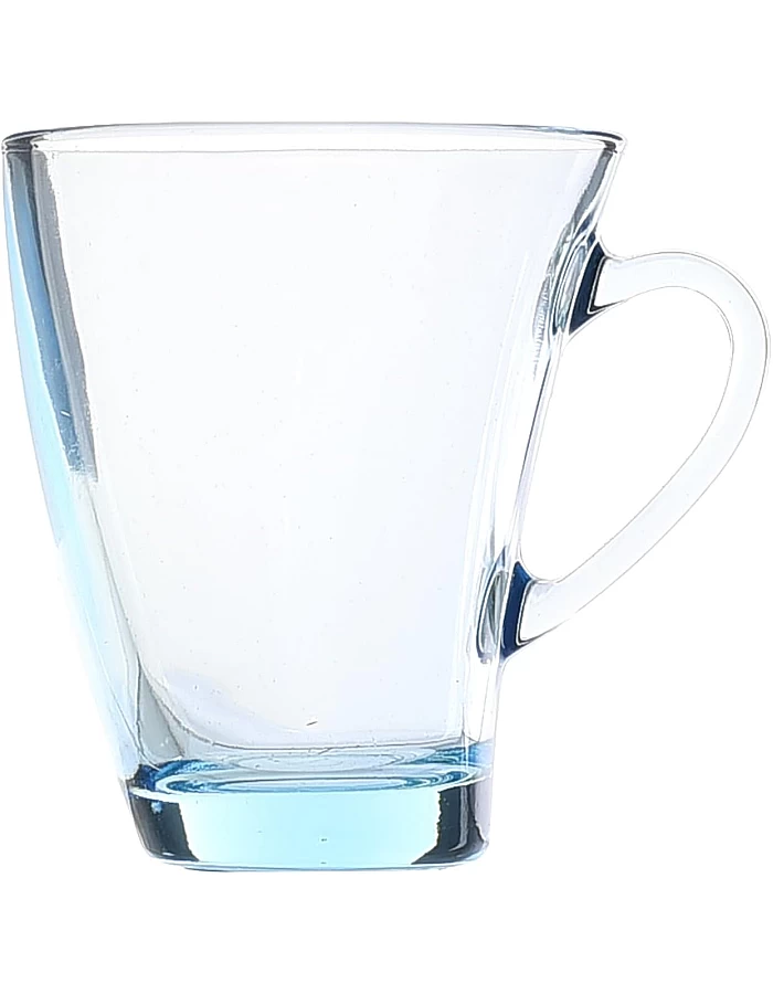 Pasabahce Penguen Glass Mug For Home Uses, Restaurants & Hotels, 170ml - Turqouise