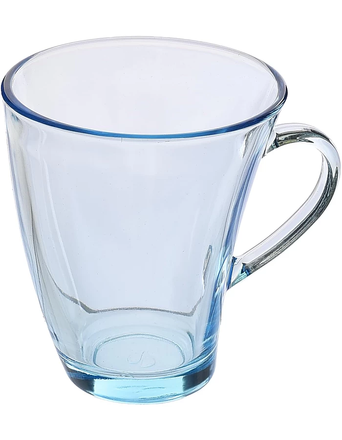 Pasabahce Penguen Glass Mug For Home Uses, Restaurants & Hotels, 295ml - Turqouise