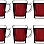 Pasabahce Tea Mug Set Carre -6 Cups- 270 ml -Clear Color-Turkey Origin