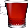 Pasabahce Tea Mug Set Kuvars -6 Cups- 250 ml -Clear Color-Turkey Origin