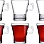 Pasabahce Tea Mug Set Kuvars -6 Cups- 250 ml -Clear Color-Turkey Origin